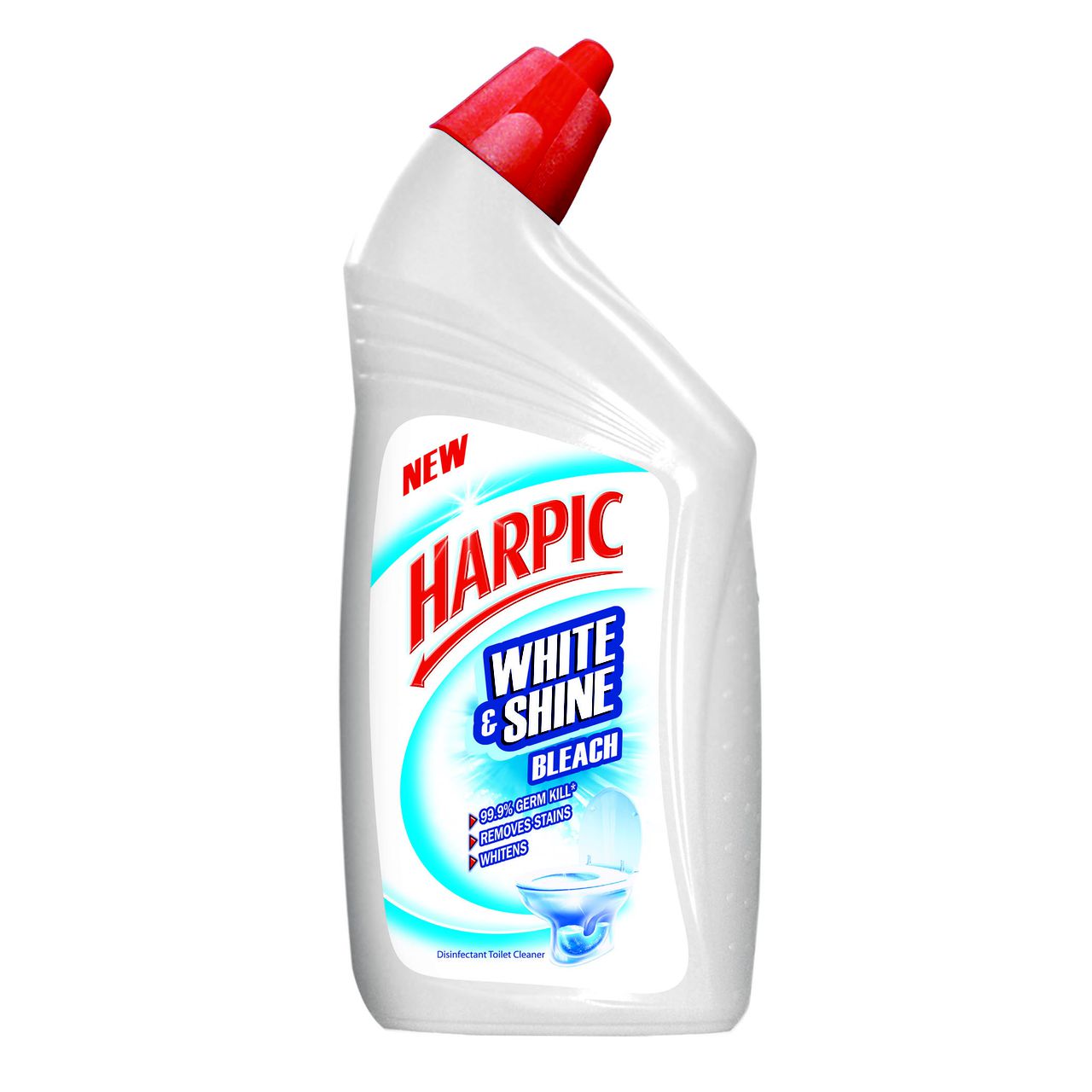 Toilet Bleach Harpic White and Shine Bleach